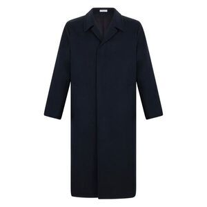 BOGLIOLI Men's Single-Breasted Wool Blend Overcoat Men BLUE Outerwear